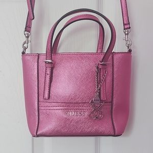 Guess delaney mini tote
